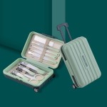New Design Easy Carry Suitcase Nail Clipper Set 12pcs Nail Tools Nose Tools Nail Care Equipment with Functions