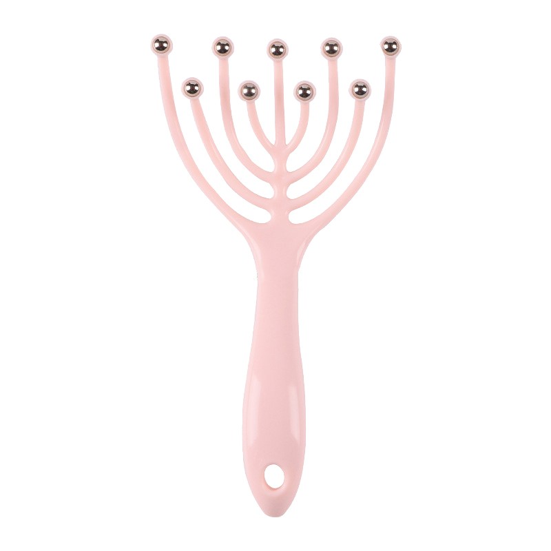 New Head Massage Ball Ball Massage Comb Multi-functional Scalp Massage Hair Care Band Steel Balls