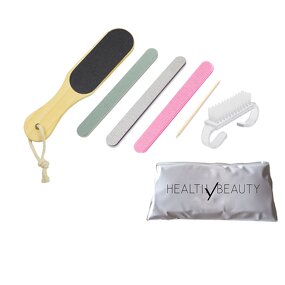 Professional New Nail Tools Kit 7-Piece Pedicure Set