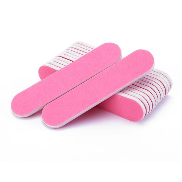 Wholesale Mini Pink Nail File Custom Logo Nail Salon