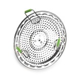Vegetable Steamer Stainless Steel Foldable Dim Sum Steamer