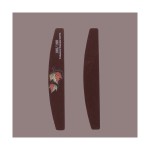 Emery Board Nail File Set Nail Art Pedicure Art Tools Custom Logo Double-Sided Grit Autumn Leaf Print Nail File