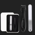 Professional Stainless Steel Nail Clipper Manicure Trimmer Finger Nail and Toenail Thick Nail Cutter