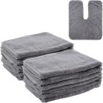 High-Quality 40 * 50cm Microfiber Beauty Salon Spa Towel U-Shaped Face Towel & Soft Spa Towel Solid Color Adult Woven