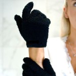 Super Soft Medium-Thick Microfiber Reusable Face Glove Microfiber Makeup Remover Cleansing Eye Makeup Gloves