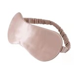 Natural Spotted Silk Sleep Mask Ultra-Smooth Soft Eye Mask with Adjustable Strap Perfect Light Blocking