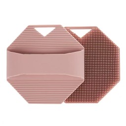 Bathroom Body Washer Handheld Shower Cleaning Brush Silicone Massage Bath Brush Exfoliating Shower Scrub