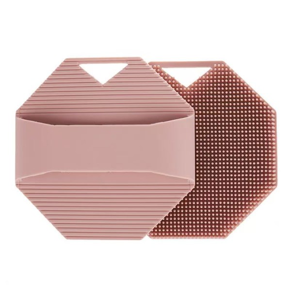 Bathroom Body Washer Handheld Shower Cleaning Brush Silicone Massage Bath Brush Exfoliating Shower Scrub