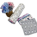 Eco-Friendly Baby Washable Kitchen Towel Non-Paper Toilet Paper Reusable Cotton Zero Waste Household Cloth Napkins