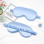 100% Genuine Natural Pure Silk Eye Mask Soft Satin Eye Mask Elastic Band Night Eye Shadow Travel Nap Women Men