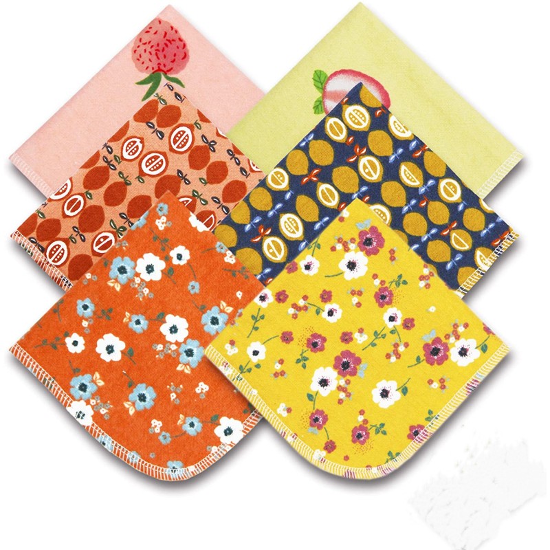 Eco-Friendly Baby Washable Kitchen Towel Non-Paper Toilet Paper Reusable Cotton Zero Waste Household Cloth Napkins