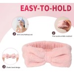 Velvet Elastic Terry Cloth Set Soft Bow Coral Fleece Spa Accessories Daily Bath Popular Reusable Headband Facial Hair