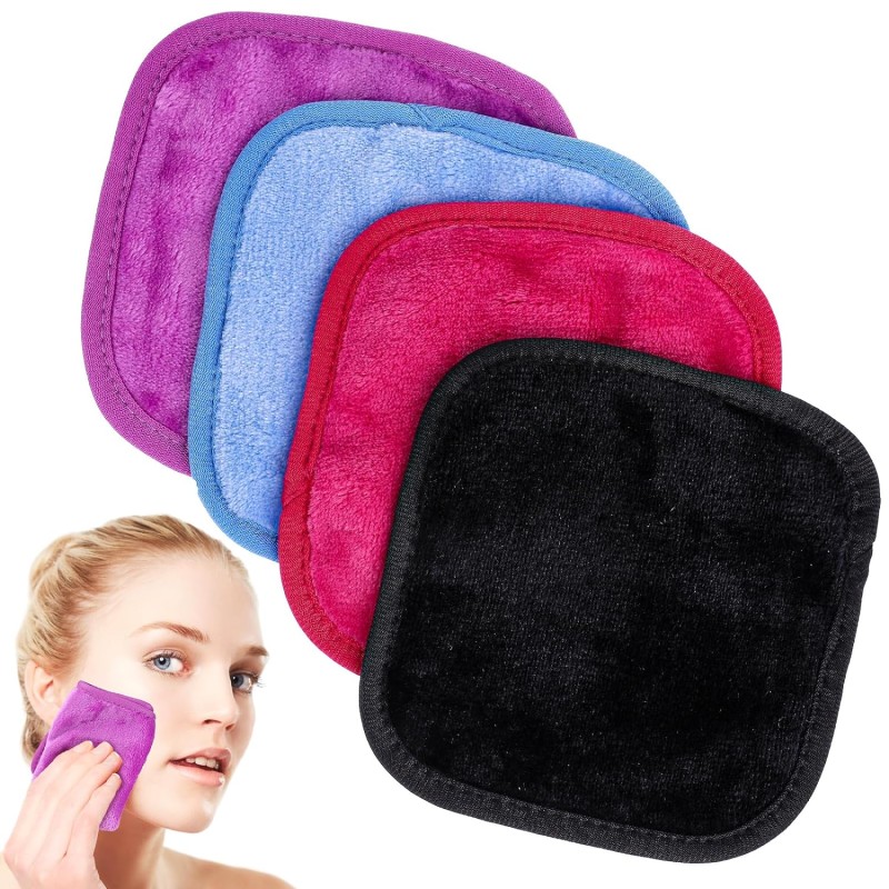 New Design Custom Embroidered Makeup Remover Towel Makeup Cleansing Towel Removes Heavy Makeup