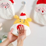 2025 Christmas Decorative Hand Bath Towel Set Utensil Theme Kitchen Tea Towel Ornaments & Gifts