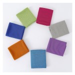 Custom Cold Magic Instant Microfiber Cooling Towel PVA Outdoor Portable Adult Travel Sweat Towel Woven Logo