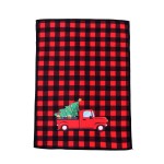 Linen Custom Printed Dish Towel 100% Cotton Kitchen Towel Dish Cloth Flour Sack Christmas Tea Towel