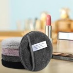 Soft Microfiber Bamboo Makeup Remover Pads Reusable Washable Facial Cleansing Gloves Glove Woven Cloth Wipes Adult