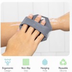 High-Quality Wholesale Silicone Bath Brush Body Washer for Gentle Exfoliation Softer Body Washer and Sponge