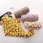 Super Absorbent Leopard Print Twist Turban Easy Twist Hair Dryer Dry Hair Towel