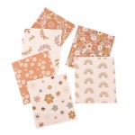 Custom Eco-Friendly Swedish Dish Towel Biodegradable Kitchen Towel Fruit Flower Non-Woven Cotton Dish Towel Design Dish Towel