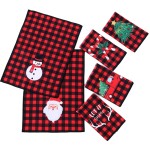 Linen Custom Printed Dish Towel 100% Cotton Kitchen Towel Dish Cloth Flour Sack Christmas Tea Towel