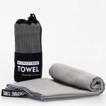 Oversized Eco-Friendly Quick-Dry Custom Logo Microfiber Outdoor Travel Microfiber Suede Sweat Rally Gym Sports Towel