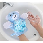 Cute Animal Bath Gloves Soft Cotton Children's Bath Sponge Baby Bath Sponge