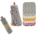 Washable Flannel Cotton Paperless Tissues Kitchen Cleaning Household Children's Cleaning Cloth Napkins