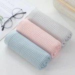 Popular Cotton Waffle Kitchen Towel Absorbent Dish Towel Set Super Soft Quick-Dry Dish Towel