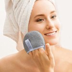Soft Microfiber Bamboo Makeup Remover Pads Reusable Washable Facial Cleansing Gloves Glove Woven Cloth Wipes Adult