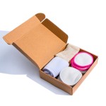 Reusable Makeup Remover Pads Round Washable Bamboo Terry Makeup Removal Facial Cleansing Wipes Discs Bamboo Pot Box Holder