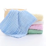 Baby Pure Cotton Baby Toddler 6-Layer Care Towel Square Baby Face Cloth Scarf Newborn Wipes