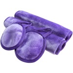 Fluffy Skin-Friendly Women's Custom Reusable Makeup Remover Towel Rag Eraser Private Label