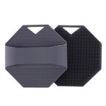 Wholesale Custom Logo Premium Silicone Washer Body Brush Gentle Exfoliating Cleansing Massager Minimalist Style