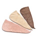 Popular Coral Fleece Shower Hood Blow Dry Towel Quick Magic Dryer with Button Convenient Towel Cleaning