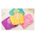 Kitchen Towel with Hanger Wholesale Quick-Dry Cute Adult Hand Towel with Tie