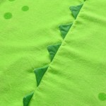 Children's Beach Towel Breathable Warm Children's Cartoon Bathrobe Polygonal Dinosaur Hooded Towel Bath Towel