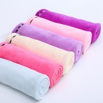 Microfiber Quick-Dry Hair Towel for Curly Hair Soft Disposable Bath Wrap Post-Shower Wholesale Cheap Home Pattern