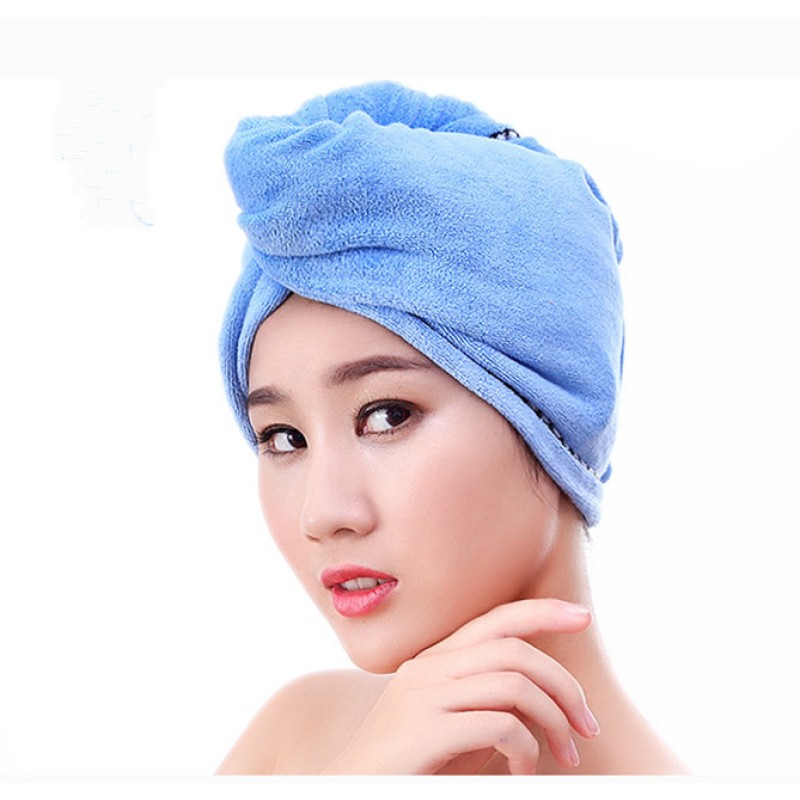 Microfiber Quick-Dry Hair Towel for Curly Hair Soft Disposable Bath Wrap Post-Shower Wholesale Cheap Home Pattern