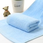 Baby Natural Bamboo Organic Cotton Towel & Washcloth Newborn Soft Baby Wipes