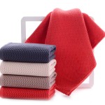 Factory Yarn-Dyed Cotton Waffle Weave Kitchen Tea Towel with Custom Logo