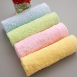 Soft Comfortable 100% Organic Bamboo Baby Bath Towel 10x10 Newborn Hypoallergenic Towel for Bathroom Closet