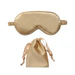 Natural Spotted Silk Sleep Mask Ultra-Smooth Soft Eye Mask with Adjustable Strap Perfect Light Blocking