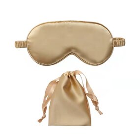 Natural Spotted Silk Sleep Mask Ultra-Smooth Soft Eye Mask with Adjustable Strap Perfect Light Blocking
