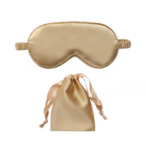 Natural Spotted Silk Sleep Mask Ultra-Smooth Soft Eye Mask with Adjustable Strap Perfect Light Blocking