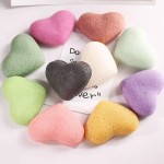 Wholesale Organic Konjac Bath Sponge Natural Oval Spherical Facial Skin Cleansing Exfoliating Fashion Style