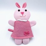 Children's Loofah Bath Gloves Exfoliating Gloves Body Washer Bath Sponge Towel Gloves Baby Bath Gloves