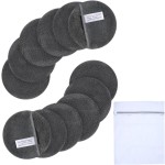 Bamboo Microfiber Makeup Remover Glove Pads Facial Cosmetics Cleansing Puff Sponge with White Label Finger Pocket