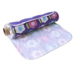 2-Layer Reusable Napkins Utensils Washable Roll Cotton Printed Cloth Napkins Kitchen Paperless Cloths