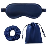 100% Genuine Natural Pure Silk Eye Mask Soft Satin Eye Mask Elastic Band Night Eye Shadow Travel Nap Women Men